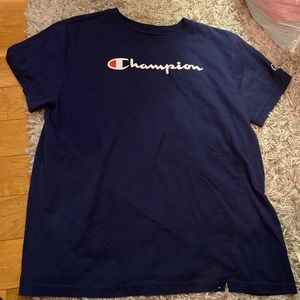 Navy blue champion T-shirt